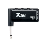 Mini amplificatore XVive GA-5 per chitarra, dotato di controlli Echo, Feedback, Time e ricarica tramite Mini USB