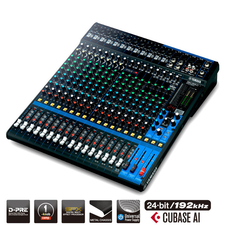 YAMAHA MG20XU MIXER 20 CANALI USB 