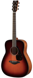 Chitarra acustica Yamaha FG800 BS II in finitura sunburst marrone, design tradizionale e suono equilibrato per principianti