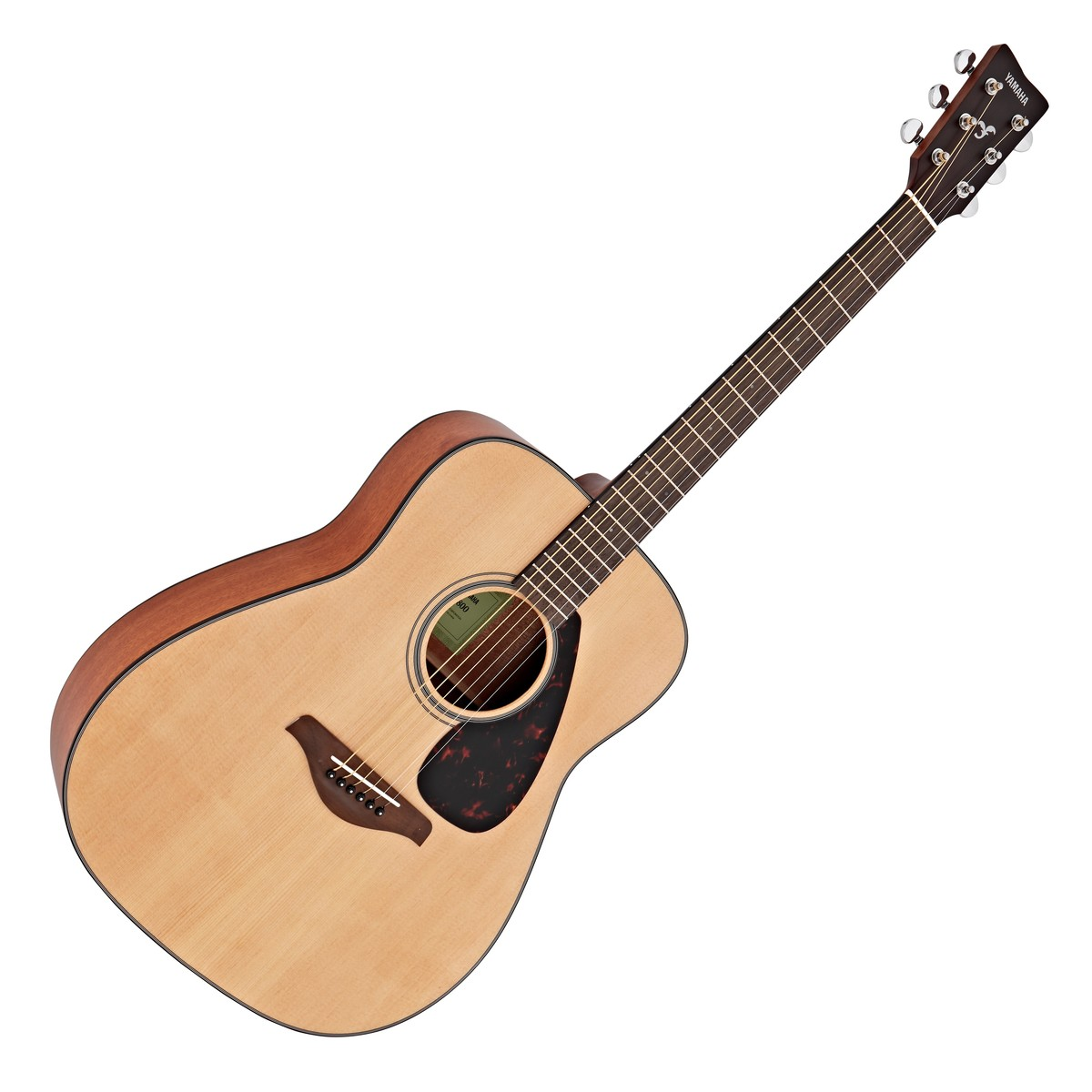 Chitarra acustica Yamaha FG800, look semplice, top in abete massello, suono ricco e robusto, consigliata per principianti