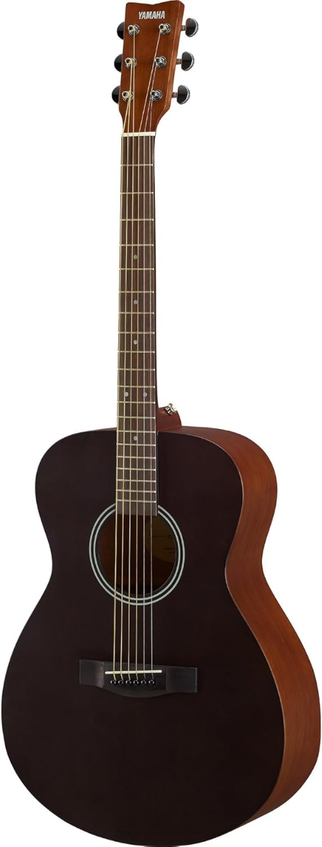 Yamaha FS400 Smoky Black: chitarra acustica con corpo concert, finitura opaca, perfetta per principianti e musicisti esperti