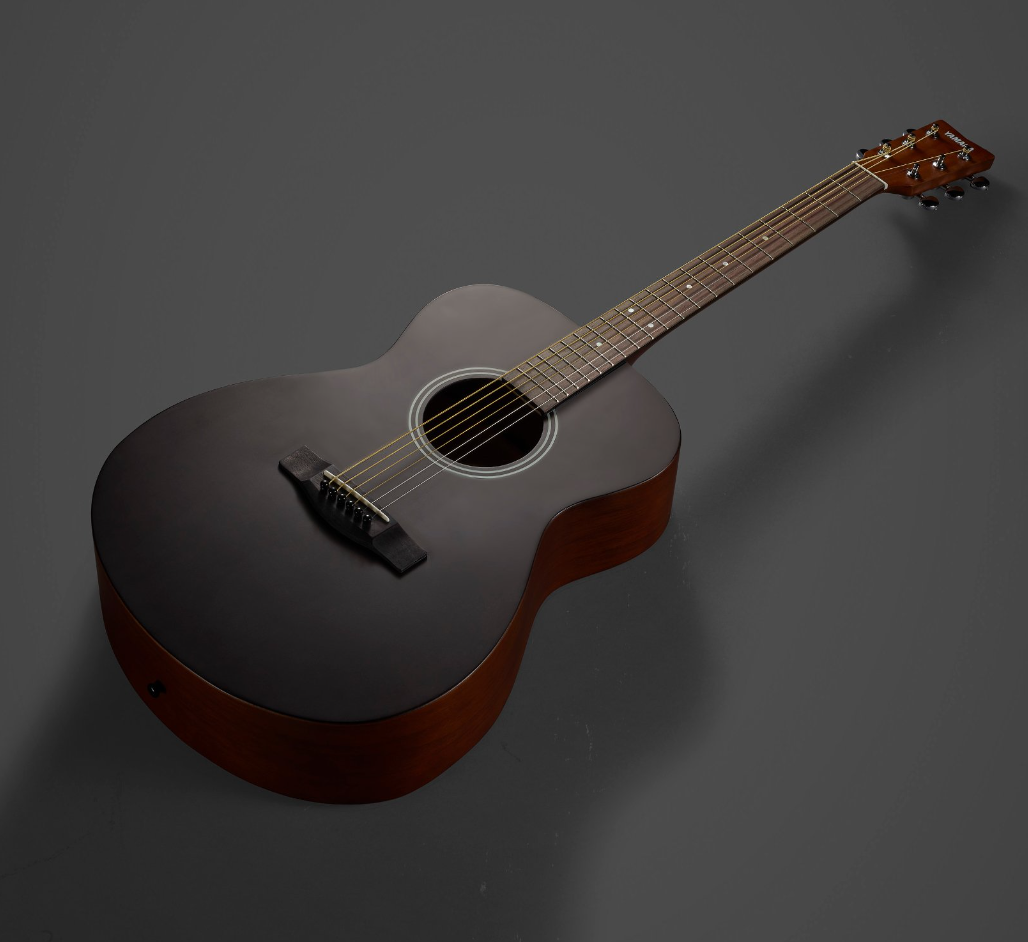 Chitarra acustica Yamaha FS400 Smoky Black, corpo concert, finitura opaca, perfetta per chi inizia e per musicisti esperti
