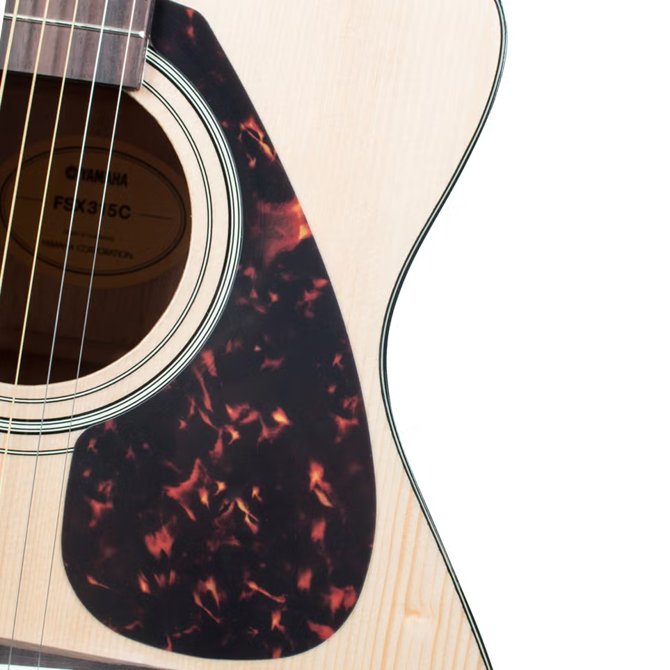 Chitarra acustica elettrificata Yamaha FSX315C, finitura naturale, legni tropicali, elettronica System68 con pickup ART