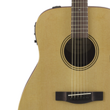 Cordiera e corpo Yamaha FX400, chitarra elettroacustica dreadnought, finitura satinata, con preamplificatore e controlli EQ a 4 bande
