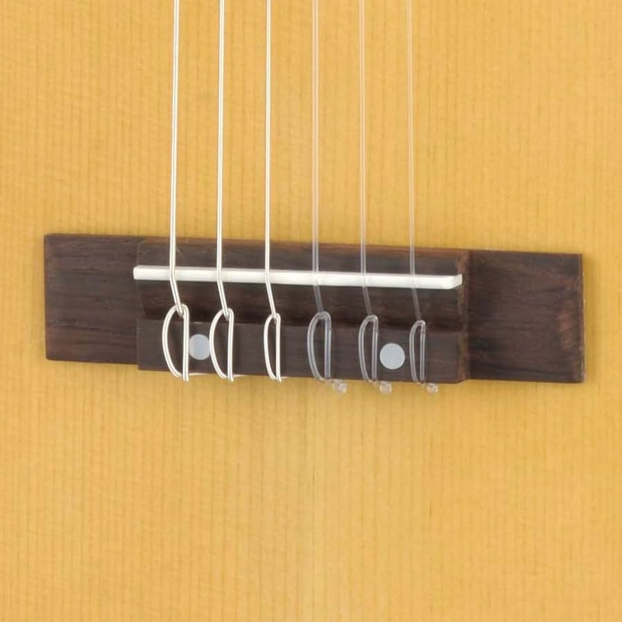 Yamaha GL1, mini chitarra a 6 corde in nylon, scala 17", suono di chitarra classica, con borsa per il trasporto