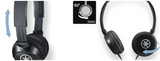 YAMAHA HPH100 Black Cuffia dinamica chiusa