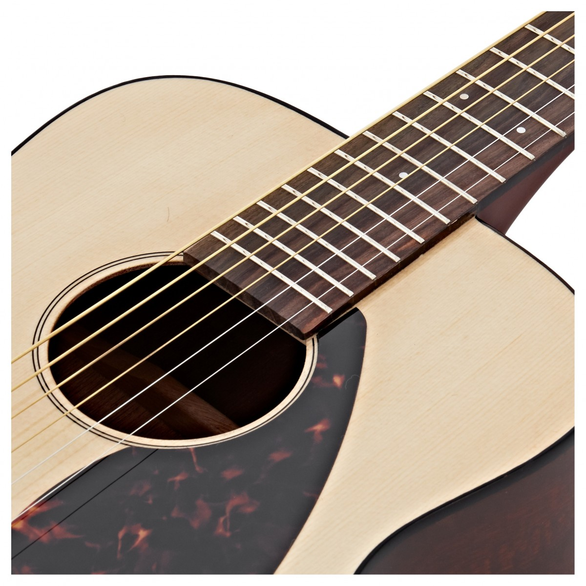 Tastiera Chitarra acustica Yamaha JR2, design compatto e suono ricco, finitura in mogano, ideale per trasportare e suonare
