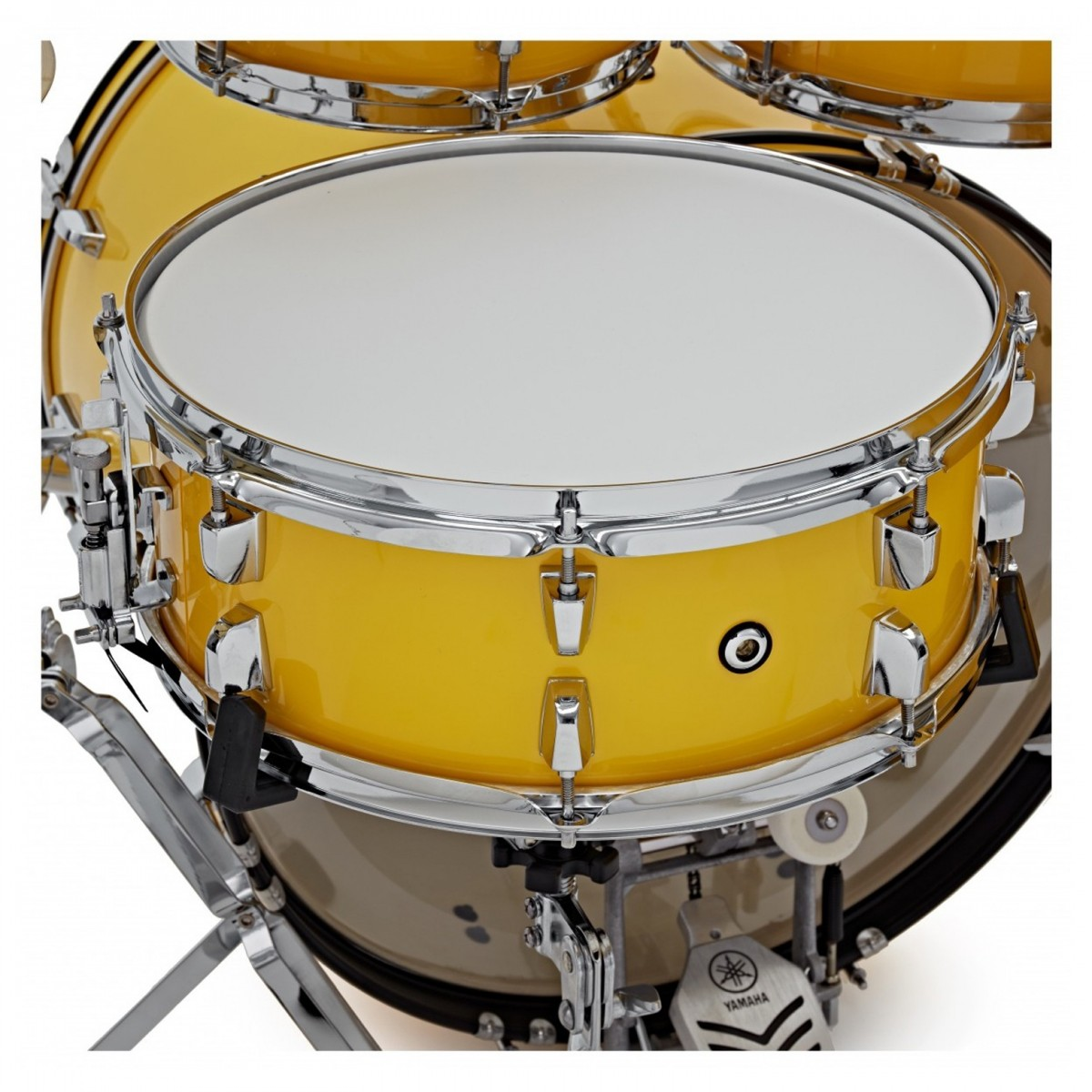 YAMAHA Rydeen Standard 22" Mellow Yellow con Set piatti Paiste 101 rullanti