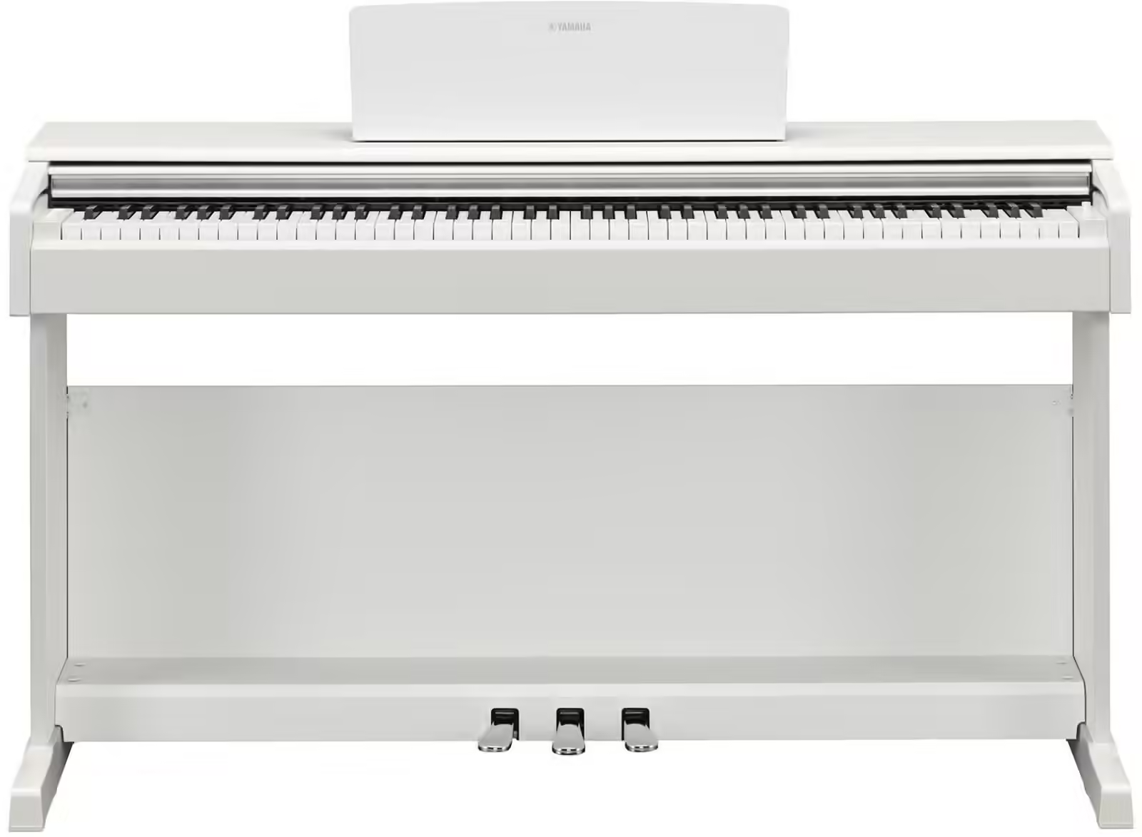 Pianoforte digitale Yamaha YDP-105 a 88 tasti bianchi, suono ricco e autentico, ideale per musicisti di ogni livello
