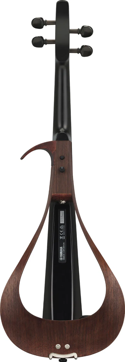 YAMAHA YEV104 Black Violino Elettrico retro