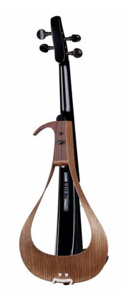 YAMAHA YEV104 Black Violino Elettrico retro