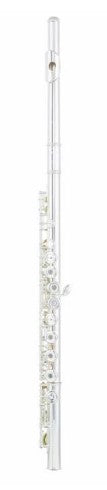 Flauto traverso Yamaha YFL 262 in Do, chiavi aperte, design ergonomico, ideale per principianti e musicisti esperti, suono ricco