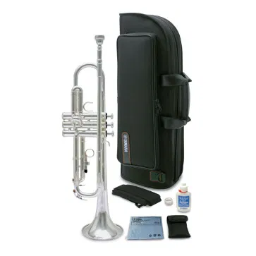 Tromba YAMAHA YTR-2330S, tonalità Sib, peso medio, campana 123mm, canneggio 11,65mm, finitura argentata, boccaglio incluso